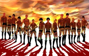 Attack On Titan Scout Regiment Wallpaper