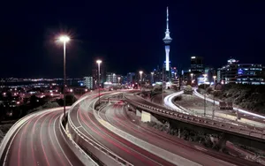 Auckland City New Zealand Wallpaper