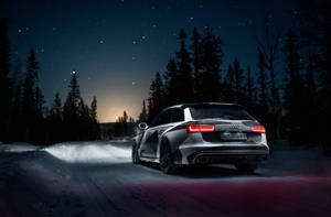 Audi Night Drive Wallpaper