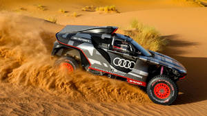 Audi Rs Dakar Rally Wallpaper