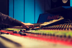 Audio Mixing Console Session Wallpaper