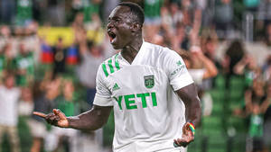 Austin Fc Soccer Club Moussa Djitte Wallpaper