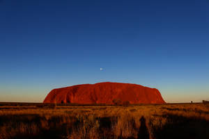 Australia Ayers Rock At Night Wallpaper