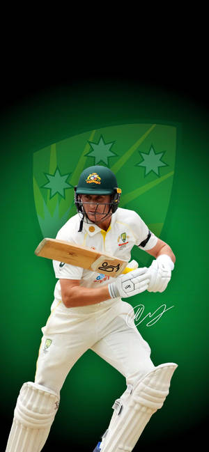 Australia Cricket Marnus Labuschagne Poster Wallpaper