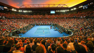 Australian Open Blue Court Wallpaper