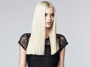 Australian Supermodel Abbey Lee Kershaw In An Elegant Pose Wallpaper