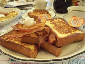 Authentic French Toast Breakfast Delight. Wallpaper