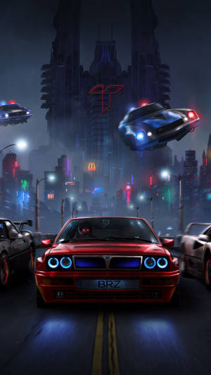 Auto Racing Fiction Wallpaper