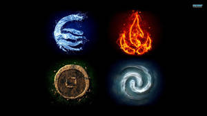 Avatar Earth Element Symbol Wallpaper