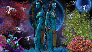 Avatar Lovers Fanart In Hd Wallpaper