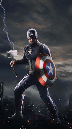 Avenger Captain America Worthy Wallpaper