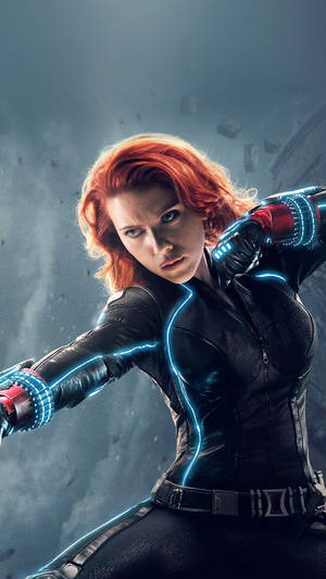 Avengers Android Black Widow Wallpaper