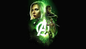 Avengers Infinity War 4k Green Light Wallpaper