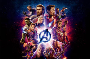 Avengers Infinity War 4k Logo Wallpaper