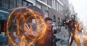 Avengers Infinity War 4k Magic Circles Wallpaper