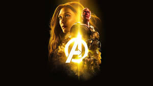 Avengers Infinity War 4k Yellow Light Wallpaper
