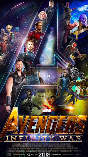 Avengers Infinity War Poster Mobile Wallpaper
