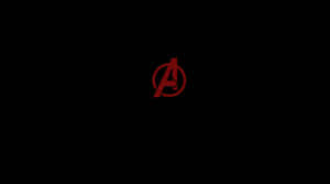 Avengers Logo Black Background Wallpaper
