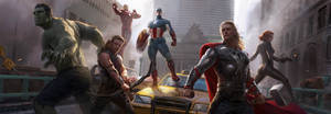 Avengers New York Marvel Pc Wallpaper