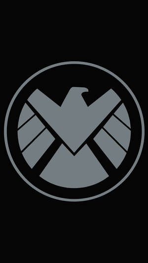 Avengers Shield Logo Marvel Phone Wallpaper