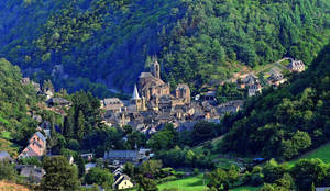 Aveyron Valley France Wallpaper