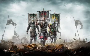 Awesome For Honor Destiny Backdrop Wallpaper
