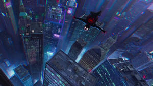 Awesome Media Art Spider Man Into The Spider Verse Wallpaper