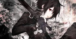 Awesome Pfp Kirito Sword Art Online Wallpaper