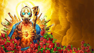 Awesome Psycho Of Borderlands Wallpaper