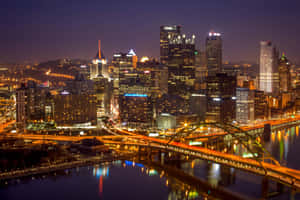 Awesome Timelapse Pittsburgh Skyline Wallpaper