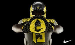 Awesome Yellow Football Player Wallpaper