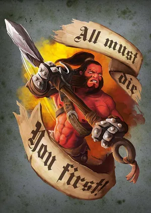 Axe From Dota 2 Wins It All Wallpaper