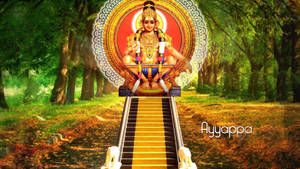 Ayyappan Sacred Pathway Wallpaper