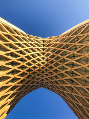 Azadi Tower Intricate Underside Wallpaper