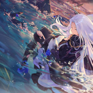 Azur Lane Enterprise Water Fun Wallpaper