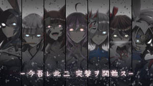 Azur Lane Heroes Gray Banner Wallpaper