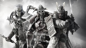 B&w For Honor Heroes Wallpaper