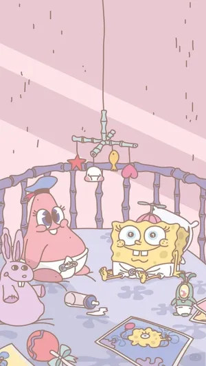 Download SpongeBob And Patrick Jellyfish Nets Wallpaper
