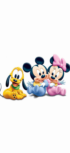 Baby Disney Iphone X Cartoon Wallpaper