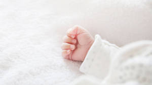 Baby Hand Closed Into A Fist Wallpaper