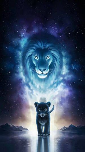 Baby Lion King Future Wallpaper
