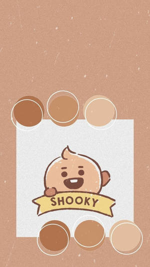 Baby Shooky Bt21 Wallpaper