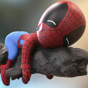 Baby Spider-man Sad 4k Wallpaper