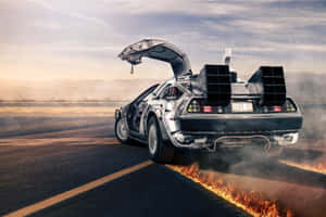 Back To The Future Delorean Car Wallpaper