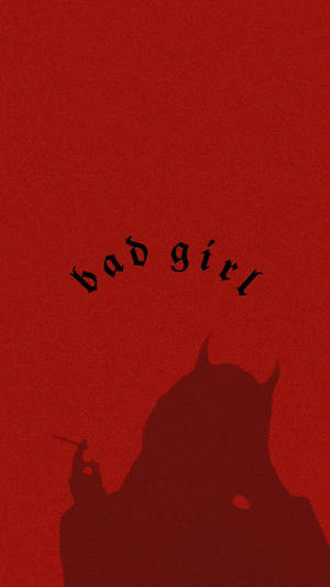 Bad Girl Anime Cigarette Wallpaper