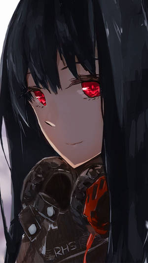Bad Girl Anime Red Eyes Wallpaper