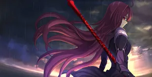 Badass Anime Scathach Wallpaper