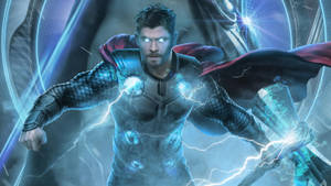 Badass Thor God Of Thunder Wallpaper