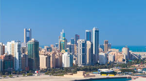 Bahrain City Skyline Wallpaper