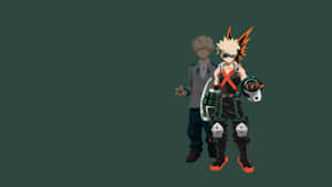 Bakugou Aesthetic Desktop 2560 X 1440 Wallpaper